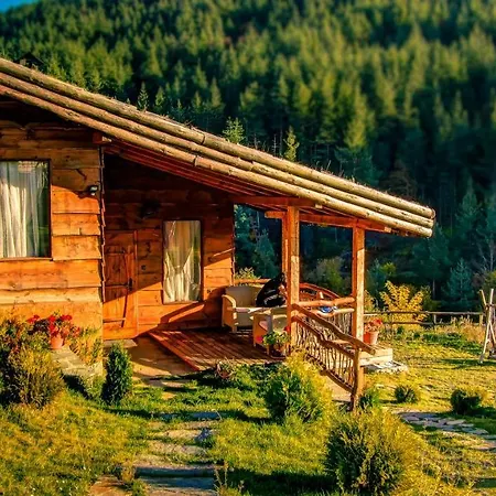 Villa панорама хаус и еко къщи дървена и землянка