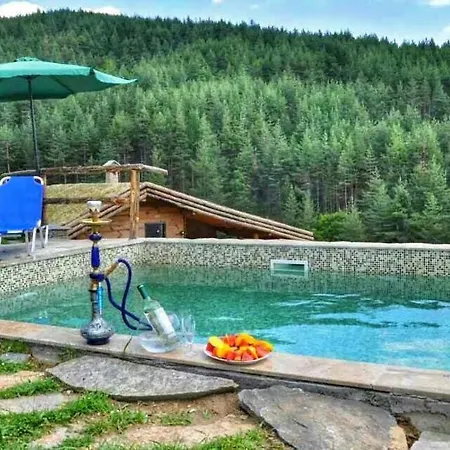 панорама хаус и еко къщи дървена и землянка Villa