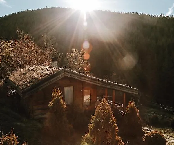 Villa панорама хаус и еко къщи дървена и землянка Leshten