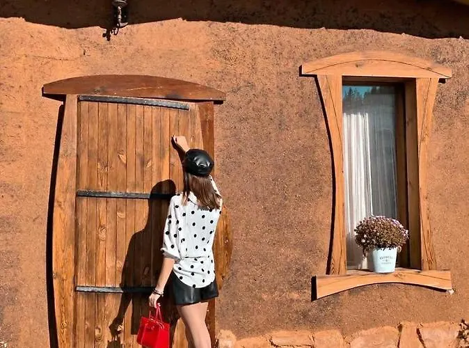 Villa панорама хаус и еко къщи дървена и землянка *