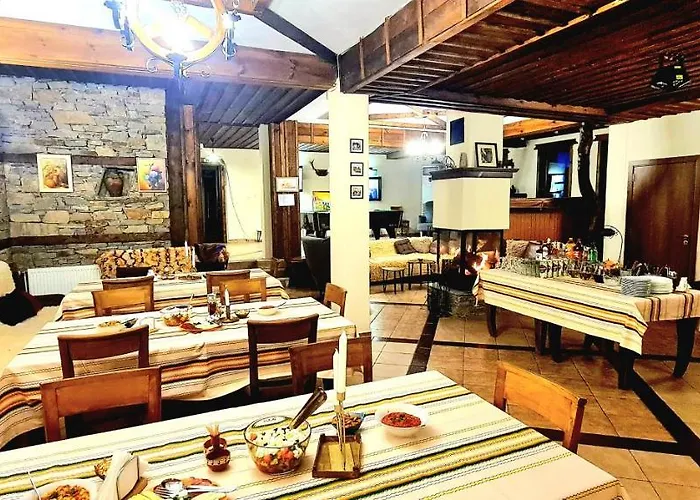 панорама хаус и еко къщи дървена и землянка Βίλα Leshten